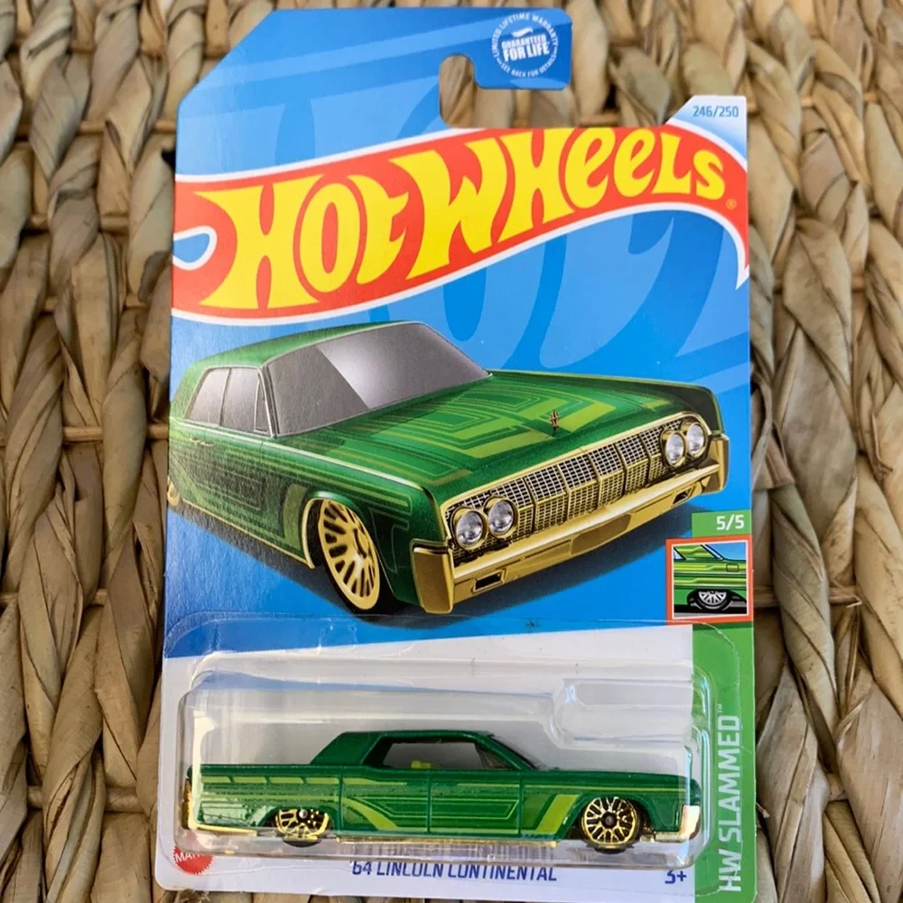 1964 Lincoln Continental Hot Wheels Green Car HW 2024 Dollar General Exclusive